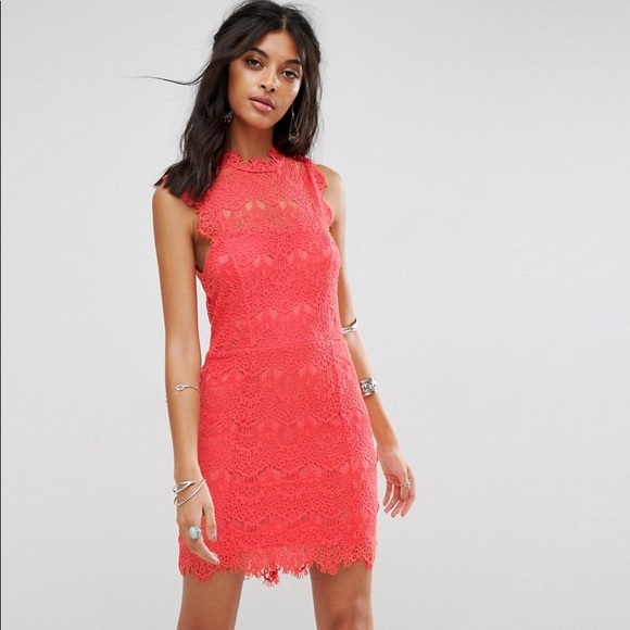 💫Free People [NWT] Daydream Bodycon Lace Dress - Picture 3 of 5